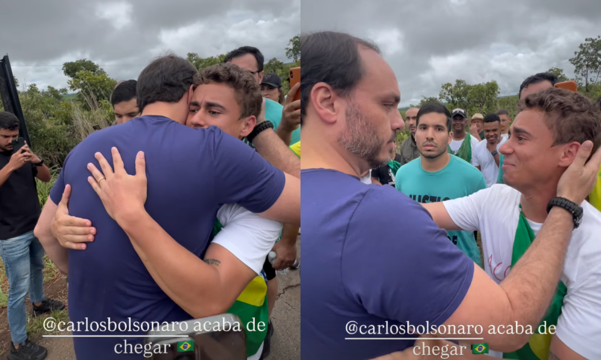 Leia mais sobre o artigo Carlos Bolsonaro se junta a caminhada liderada por Nikolas Ferreira rumo a Brasília