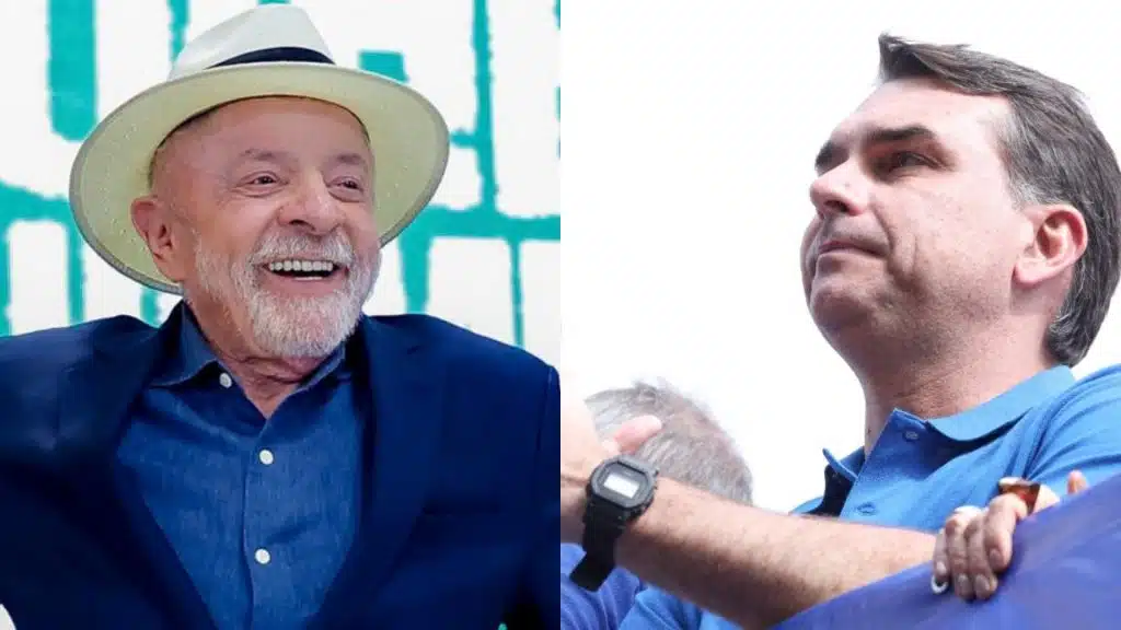 Leia mais sobre o artigo Lula abre mais 4 pontos sobre Flávio Bolsonaro, que derrete com escândalo Vorcaro, diz pesquisa BTG/Nexus