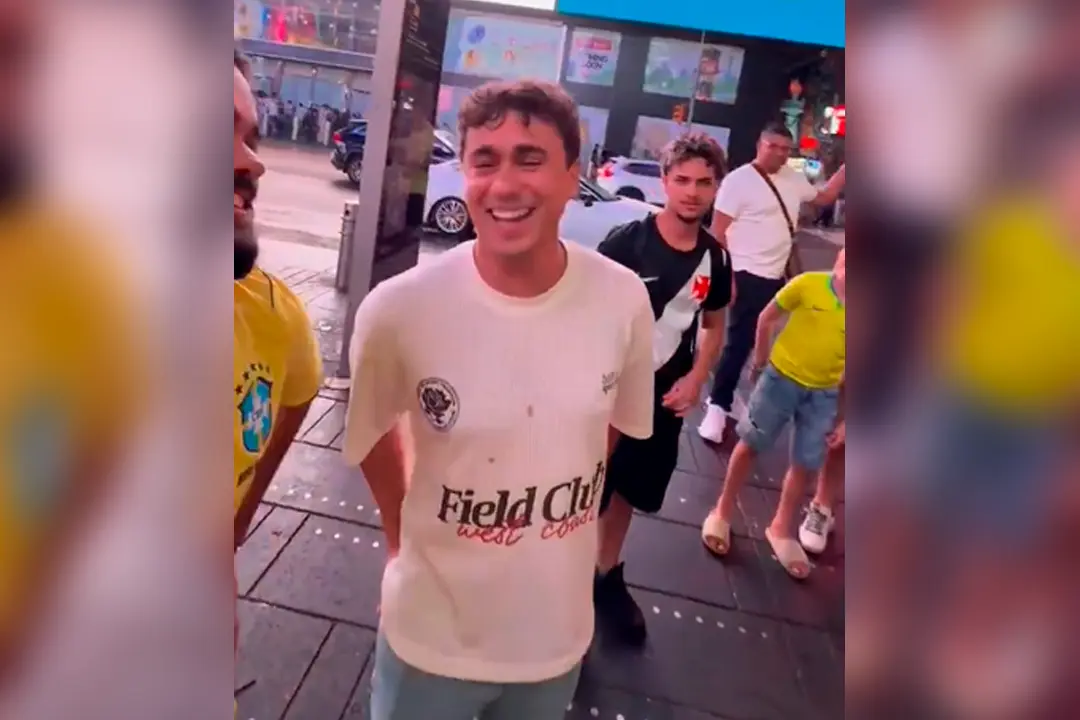 Leia mais sobre o artigo Sem trabalhar, Nikolas diz a influencers que não votaria em Lula para o Brasil vencer a Copa